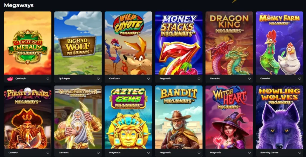 Megaways Boomerang Casino